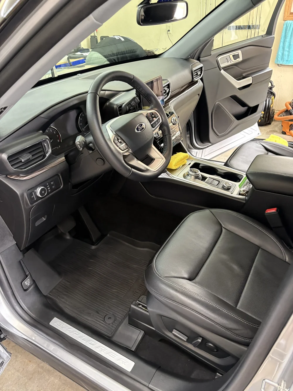 Detailed Ford Bronco interior
