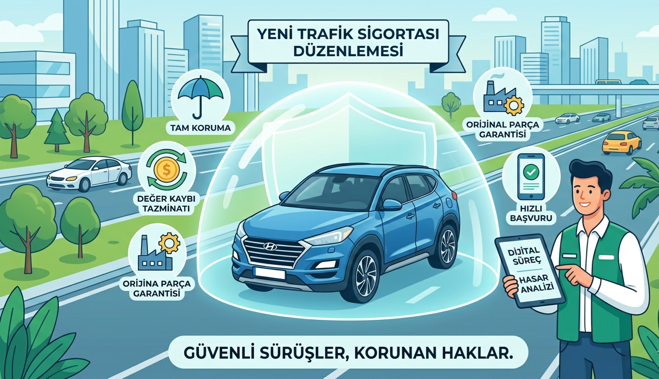 Resmi Gazete'de Yayımlandı: Trafik Sigortasında Devrim Gibi Yenilikler