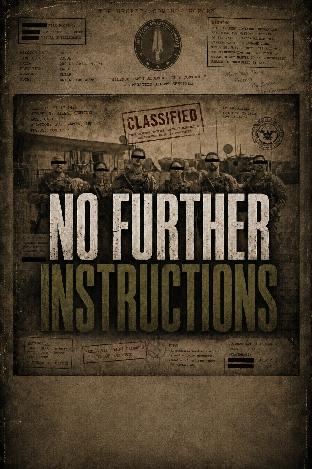 No Further Instructions - 2026