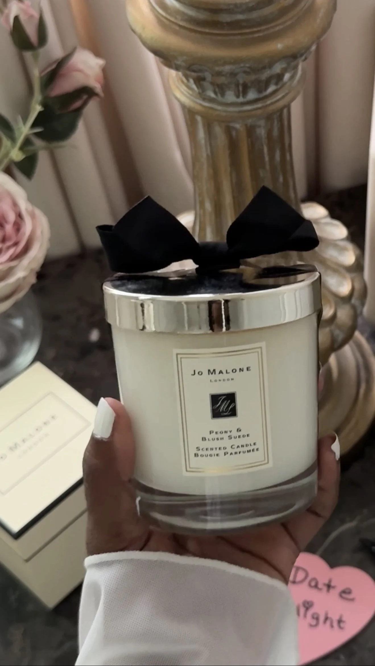 My Favorite Scented candle by Jo Malone Peony Blush Suede Candle
