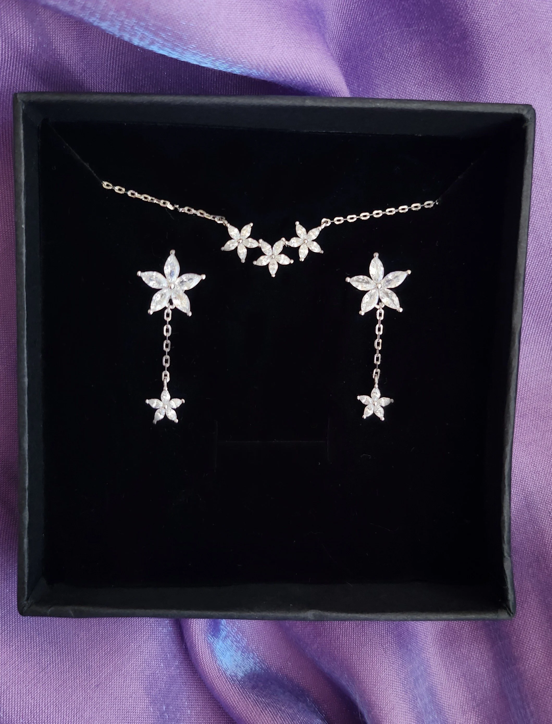 Stargazer Set (Necklace + Earrings)