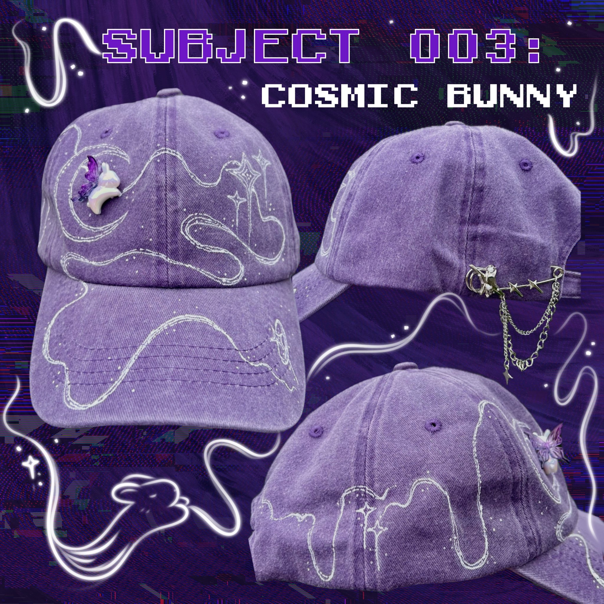 Cosmic bunny hat ݁ ˖Ი𐑼⋆