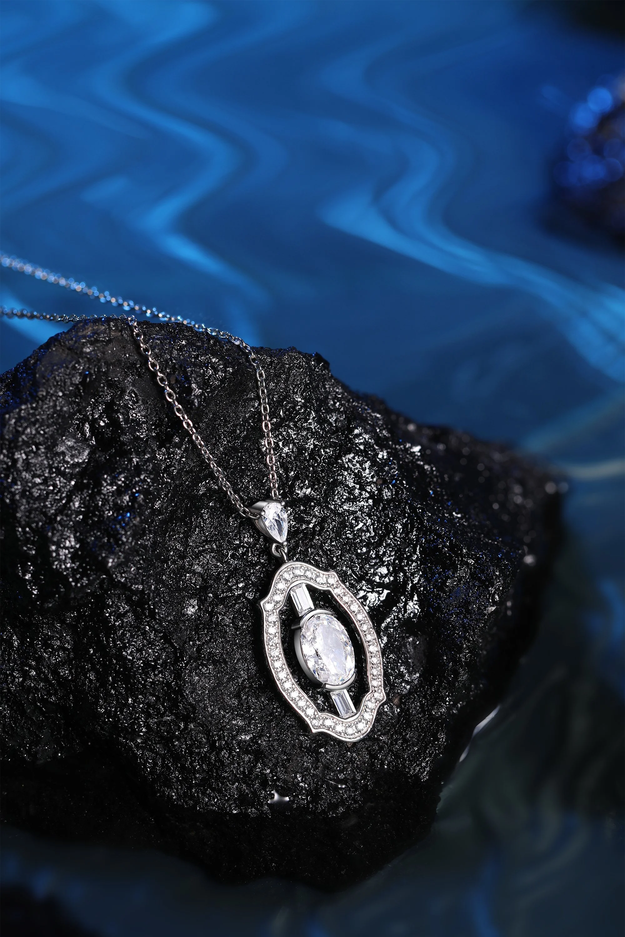 Luminal  Realm - Inner Light Drop Earrings