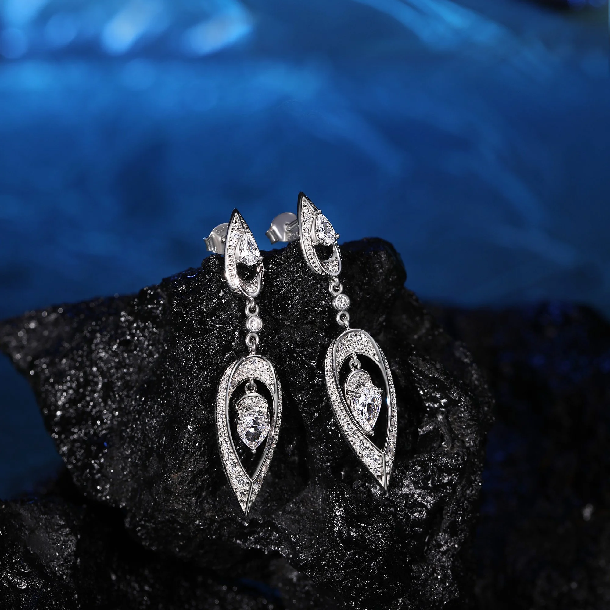 Luminal  Realm - Luminous Core Earrings