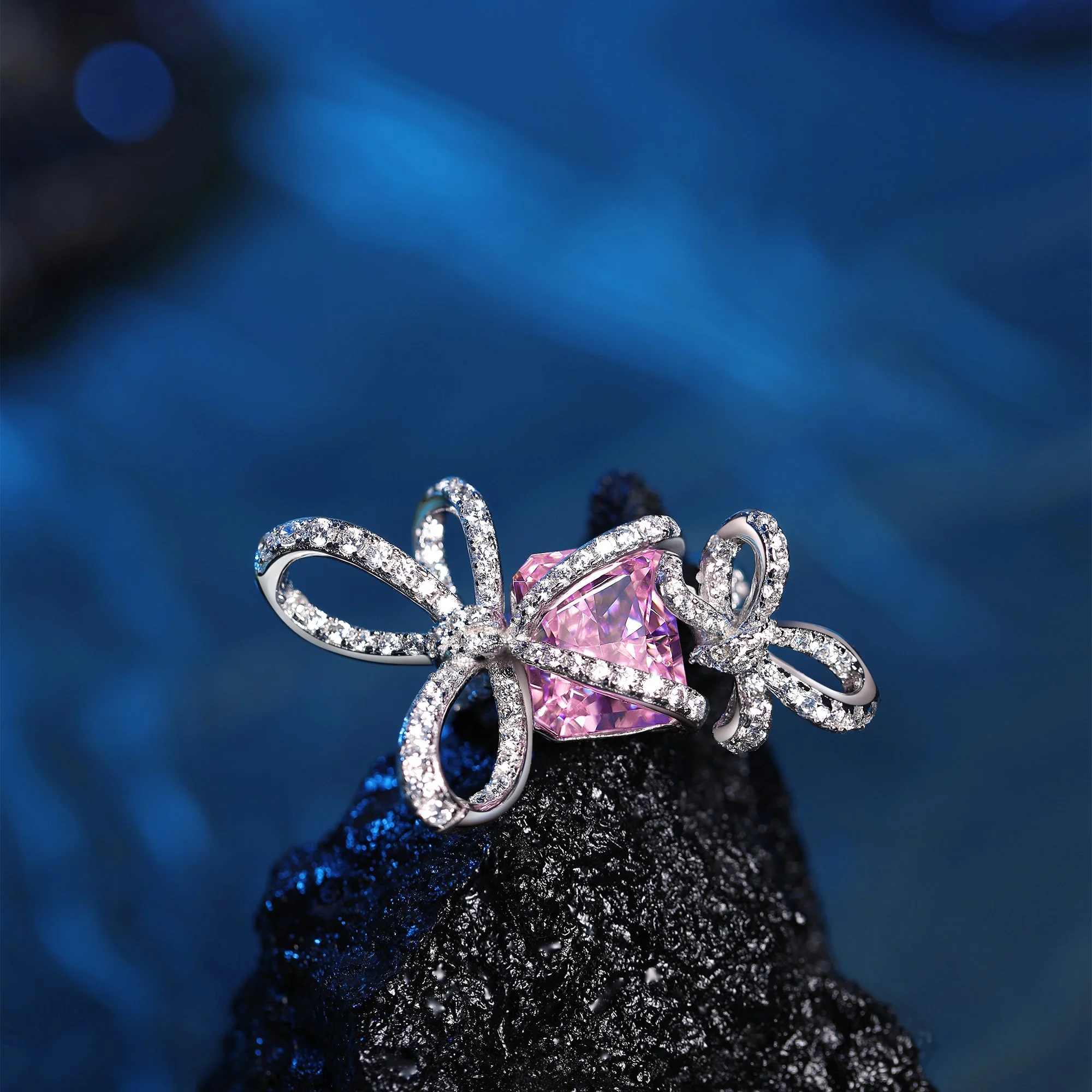 Tidal Reverie - Bow Earrings