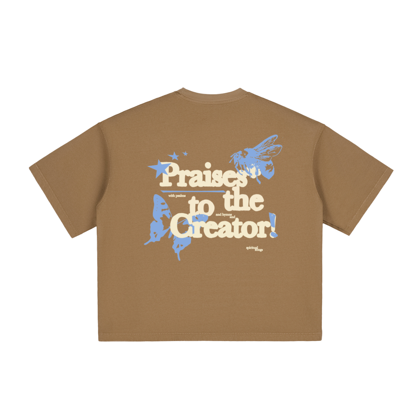 "praises to the Creator*" T-Shirt [CROPPED + BOXY]