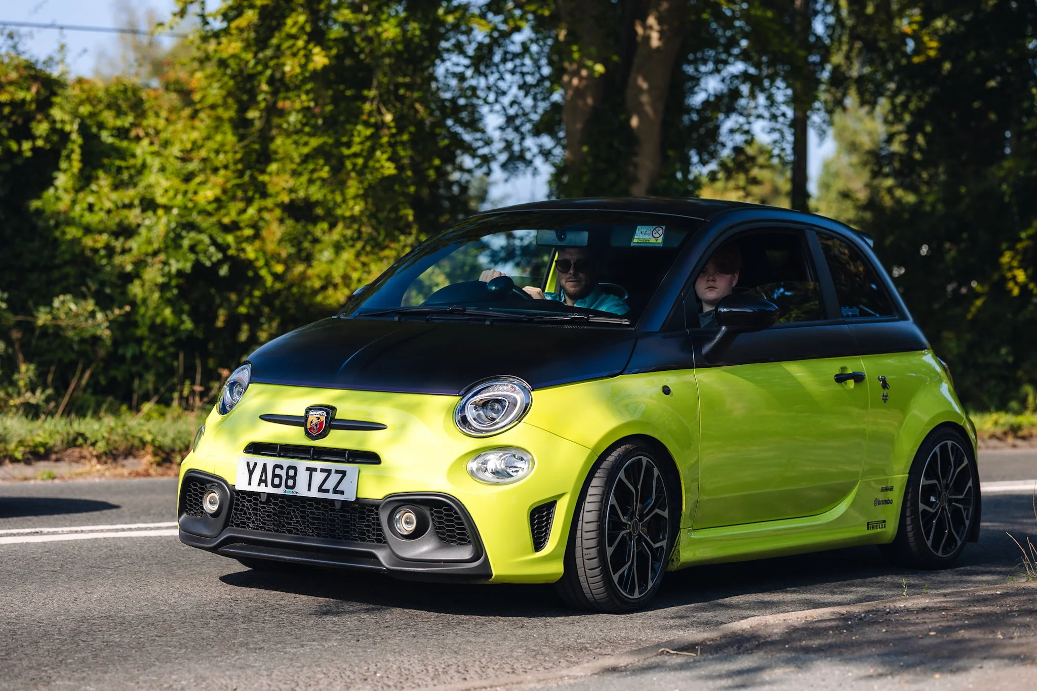 B.A.D Abarth @ The Happy Farmer