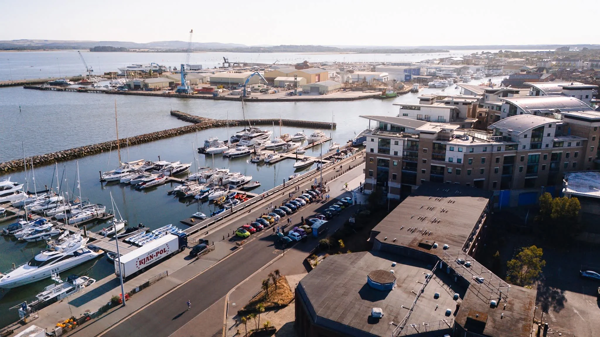 B.A.D Abarth at Poole Quay, Italian Night 