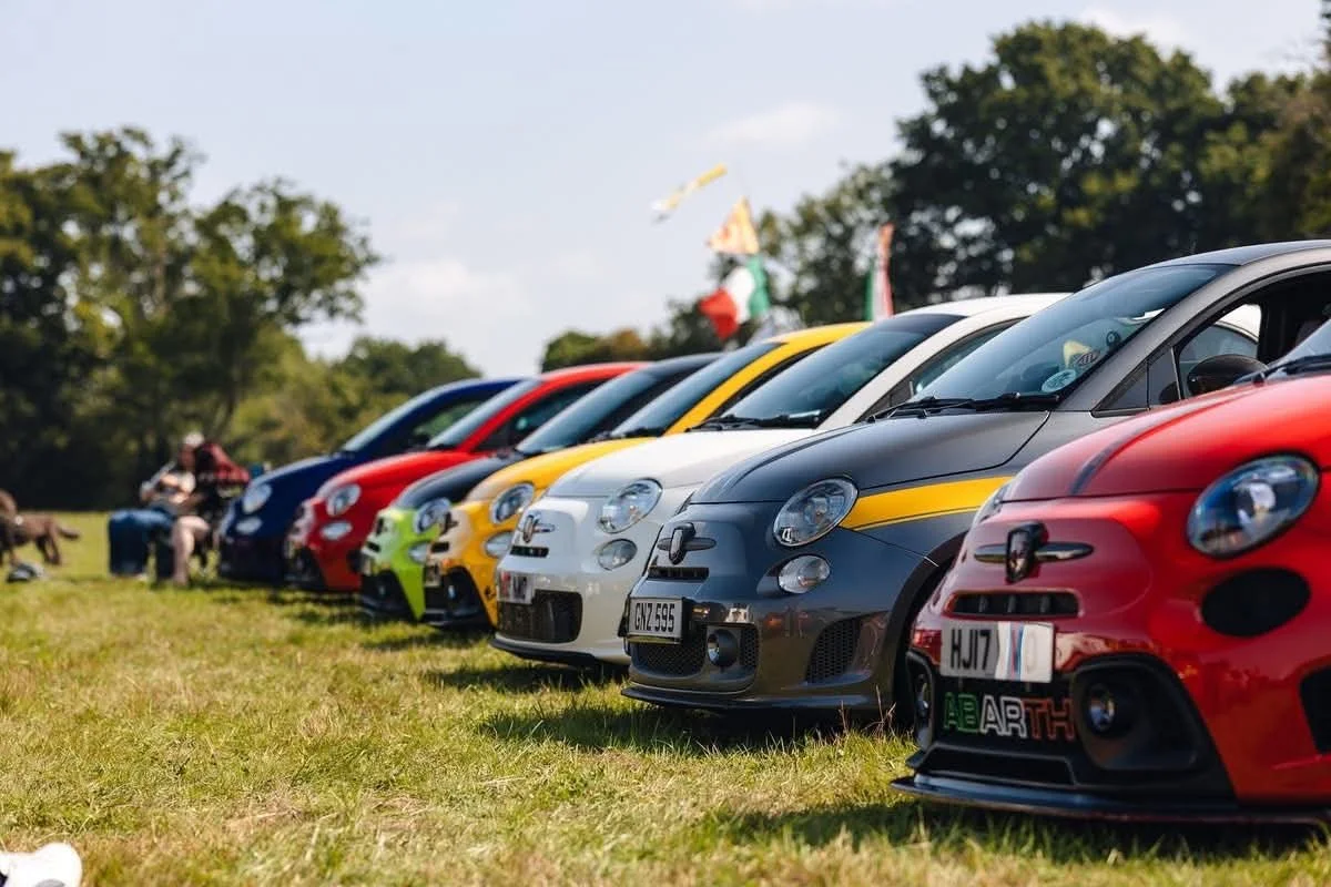 B.A.D Abarth at Prescott Hill Climb
