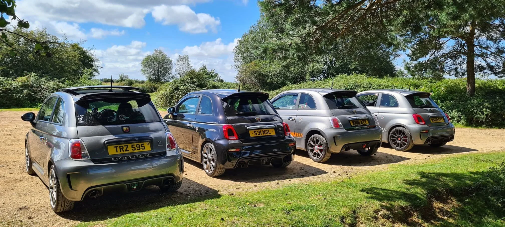 B.A.D Abarth at Todber Manor 