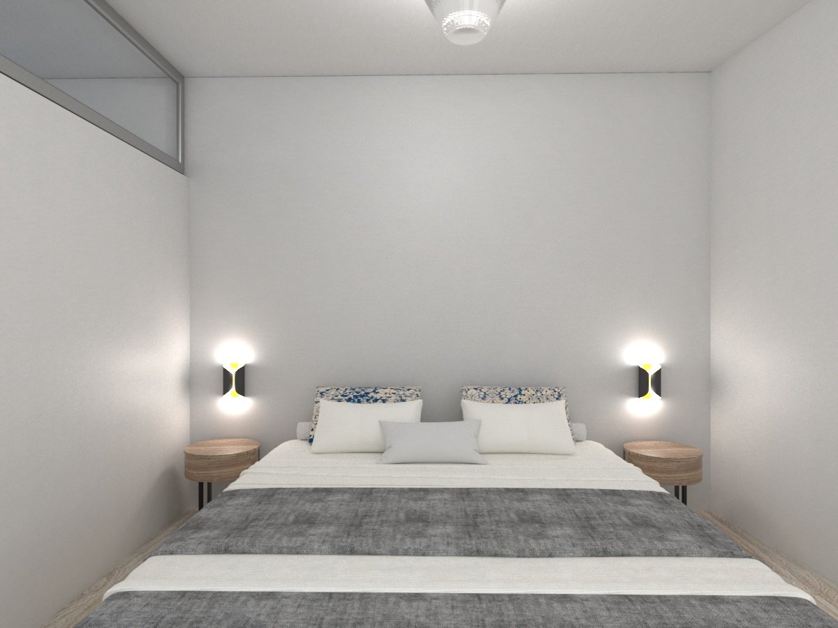 apartment - bedroom