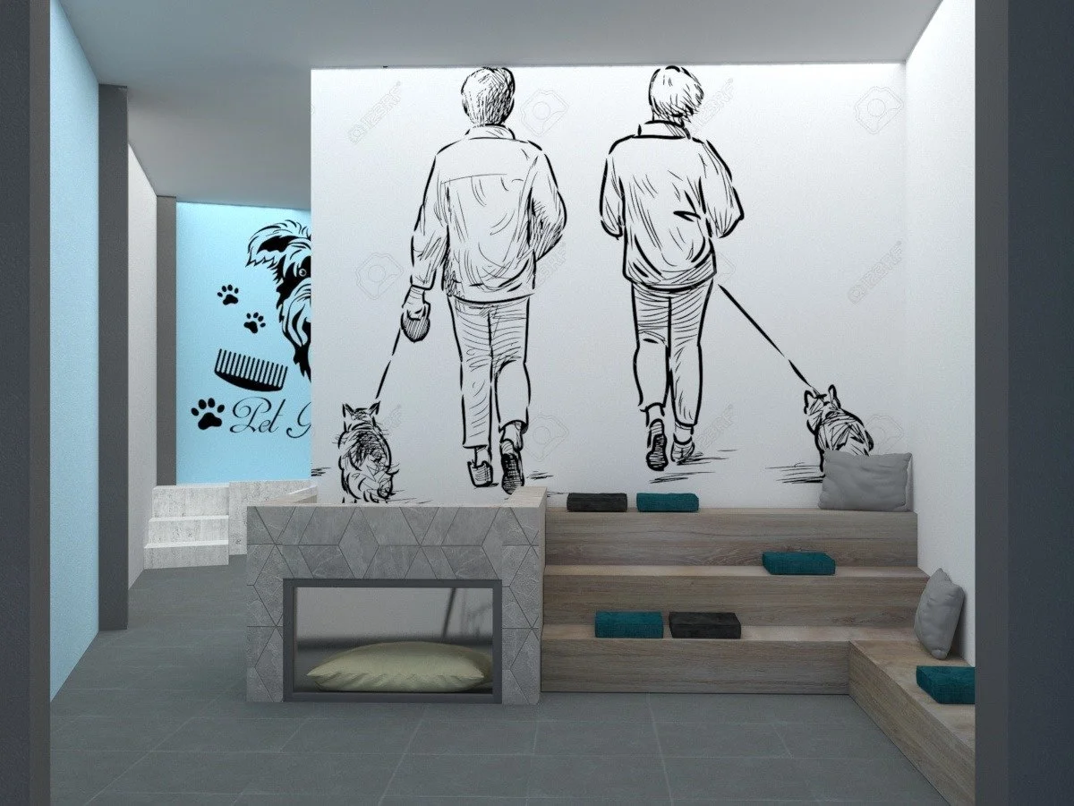 Dog Training Center - Multifunction interior Design