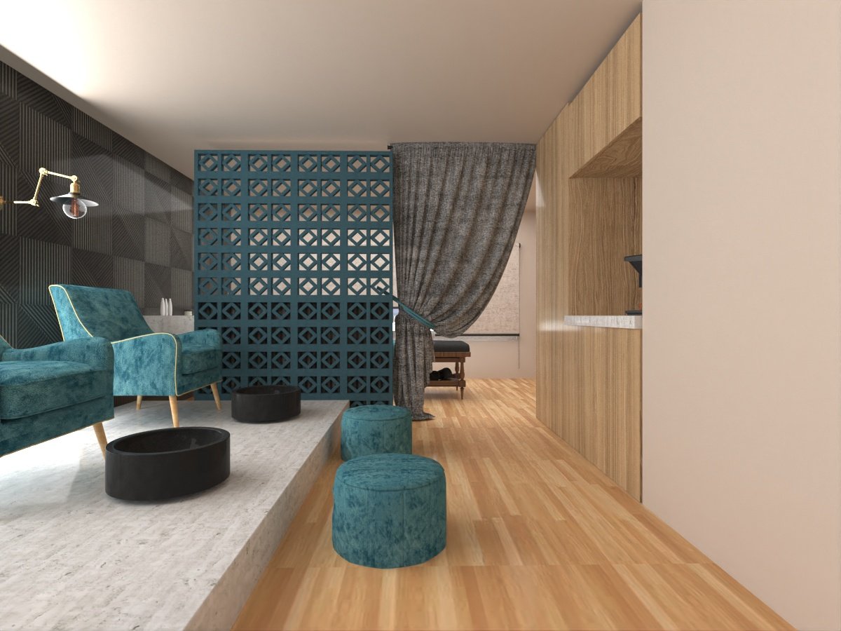 beauty spa - nails care for men - separation
