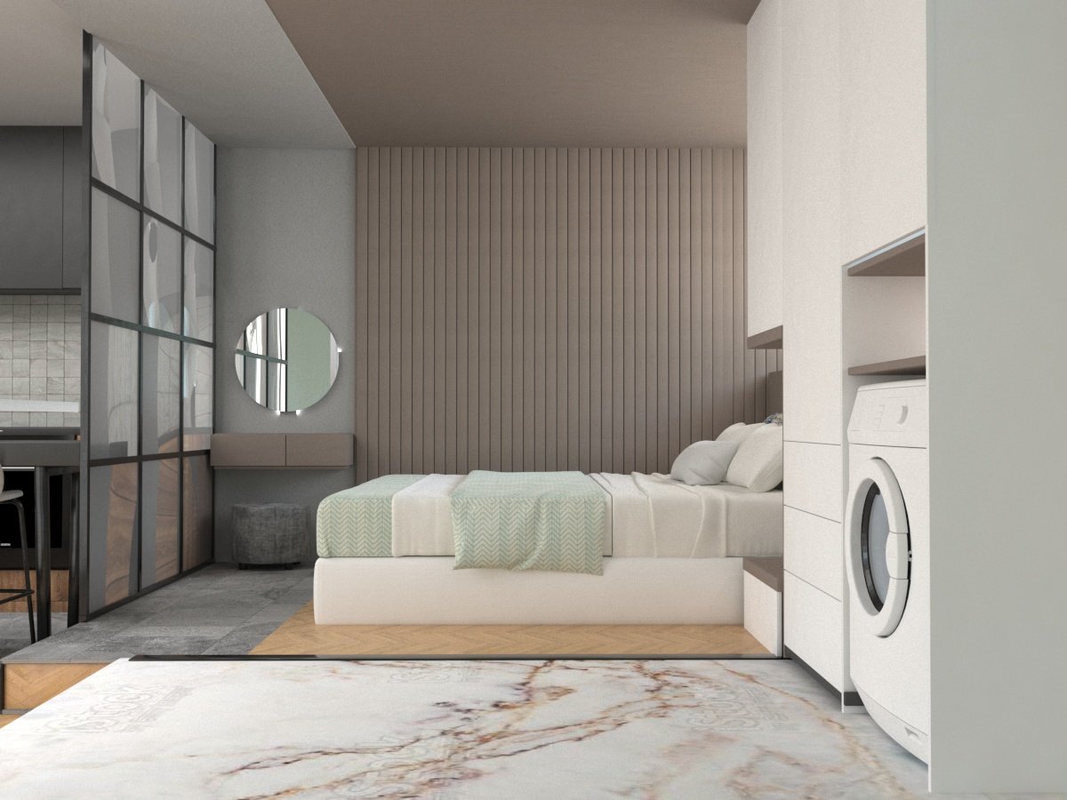 aibnb portorafti, apartment, bedroom