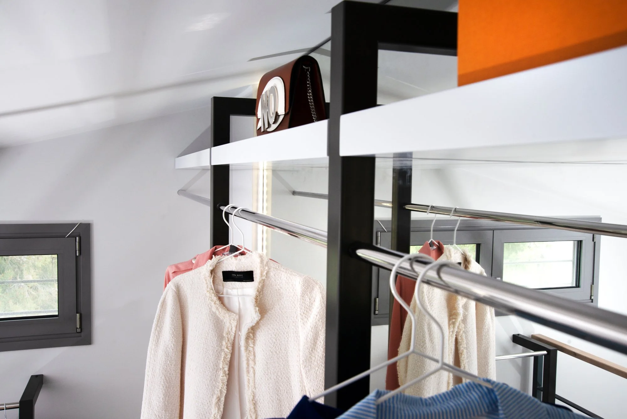 dressing room - interior design - storage - top