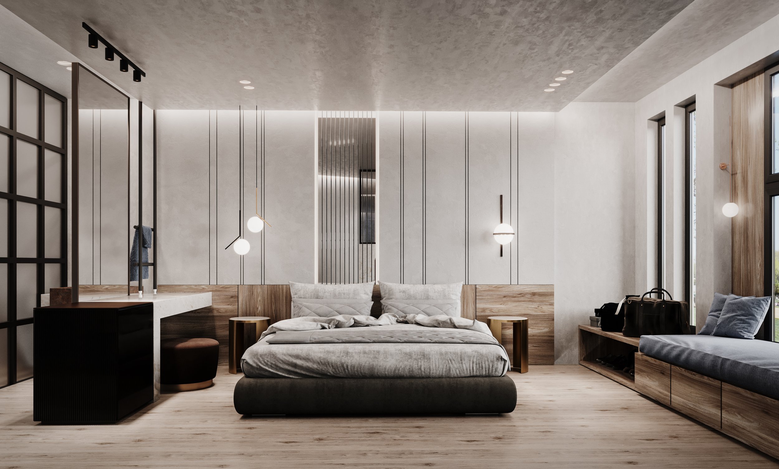 airbnb plaka interior bed