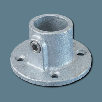 Galvanised Q Clamp 131 Wall Plate