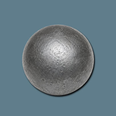 Solid Forged Steel Sphere - 80mm Diameter