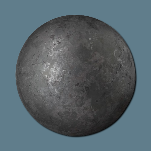 Solid Forged Steel Sphere - 80mm Diameter