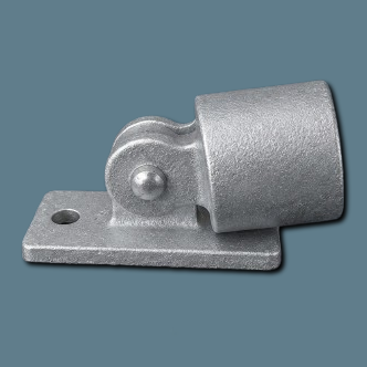Galvanised Q Clamp 169 180° Rotating Swivel Flange