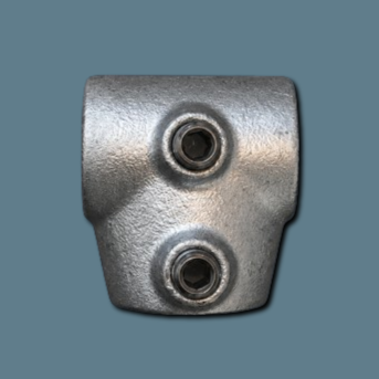 Galvanised Q Clamp 153 Slope Ramp Short Tee