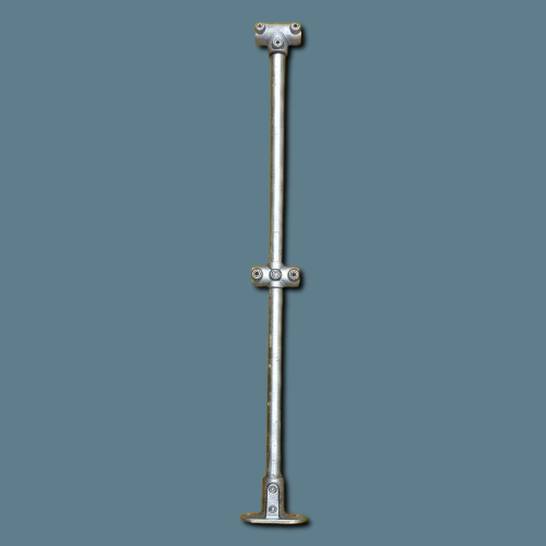 Galvanised Pre-assembled Mid Post - 1100mm