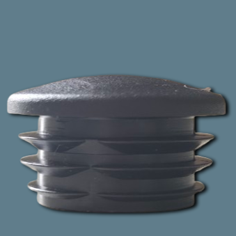 Black 133 Plastic End Cap