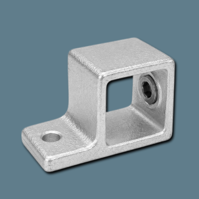 Galvanised Square Clamp - 199 Single Lugged Bracket