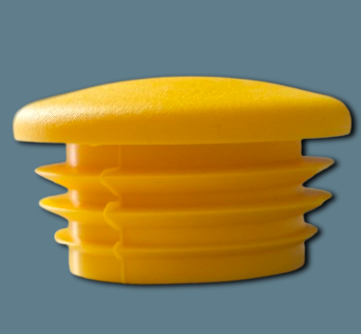 Yellow 133 Plastic End Cap
