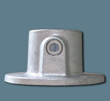 Galvanised Q Clamp 131 Wall Plate