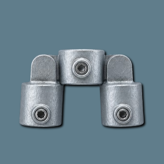 Galvanised Q Clamp 167 Double Swivel