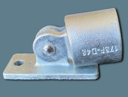 Galvanised Q Clamp 169 180° Rotating Swivel Flange