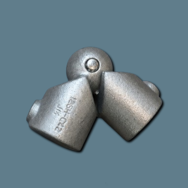 Galvanised Q Clamp 125H Swivel Elbow