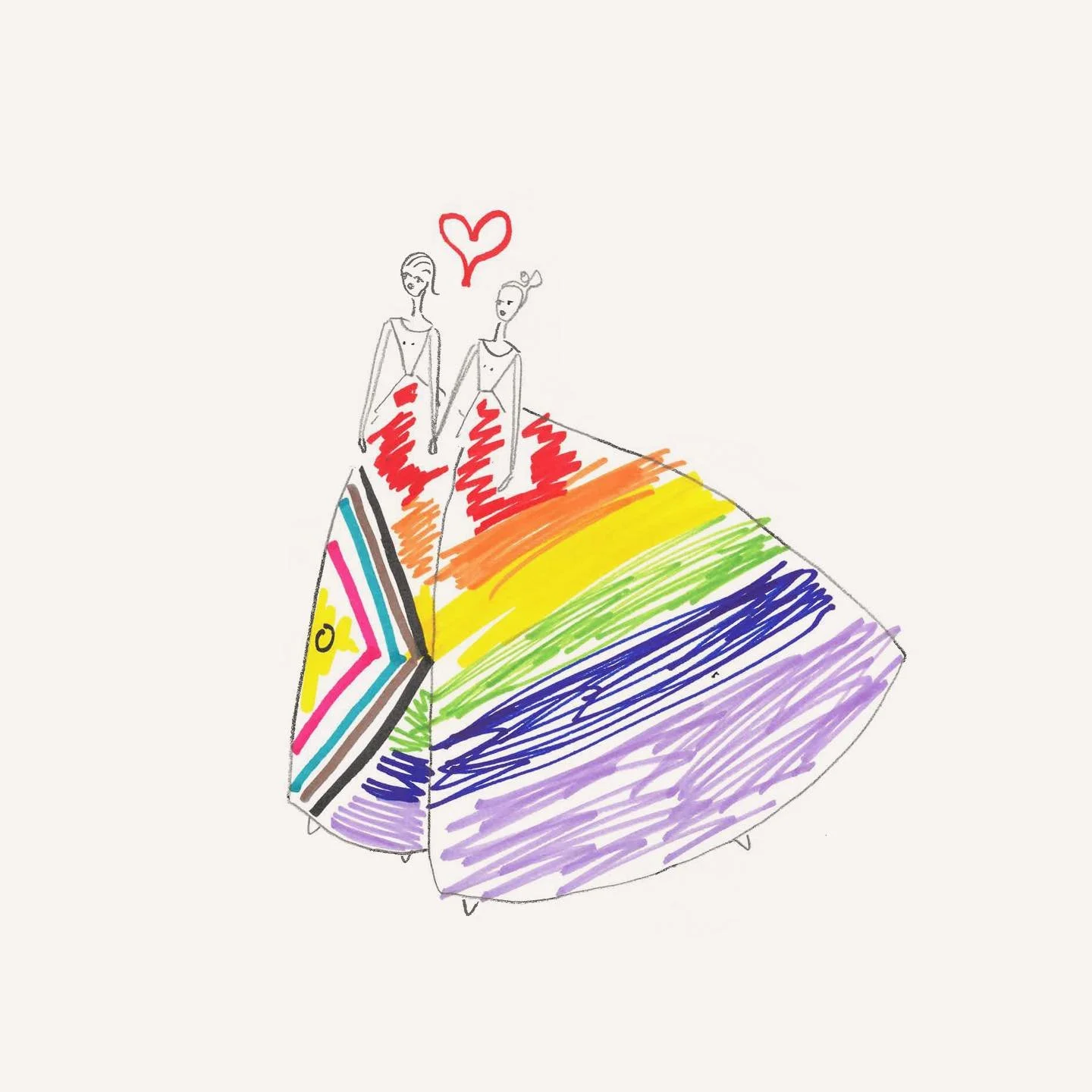 Happy pride sweeties 🩵🌈✨ fashion illustration (2025) 
.
.
.
#pride #prideillustration #art #artist #lhbtqia #lhbtq #lhbtqia🏳️&zwj;🌈