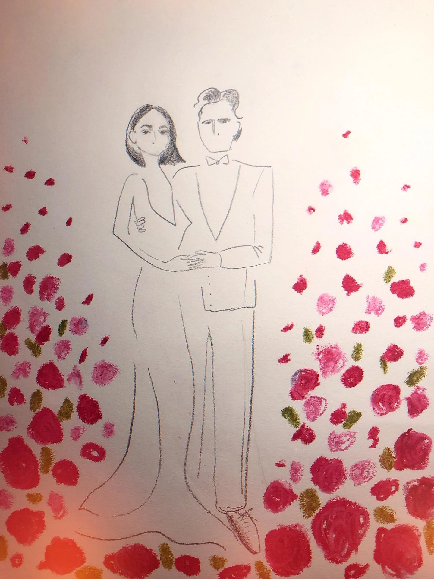 Afra &amp; Paul (2025). 
💖 
Prachtige mensen van binnen en van buiten, die ik het allerbeste gun en alle geluk van de wereld op deze mooie dag, die nog maar het begin is! 💕💐 op een mooie toekomst 🥂