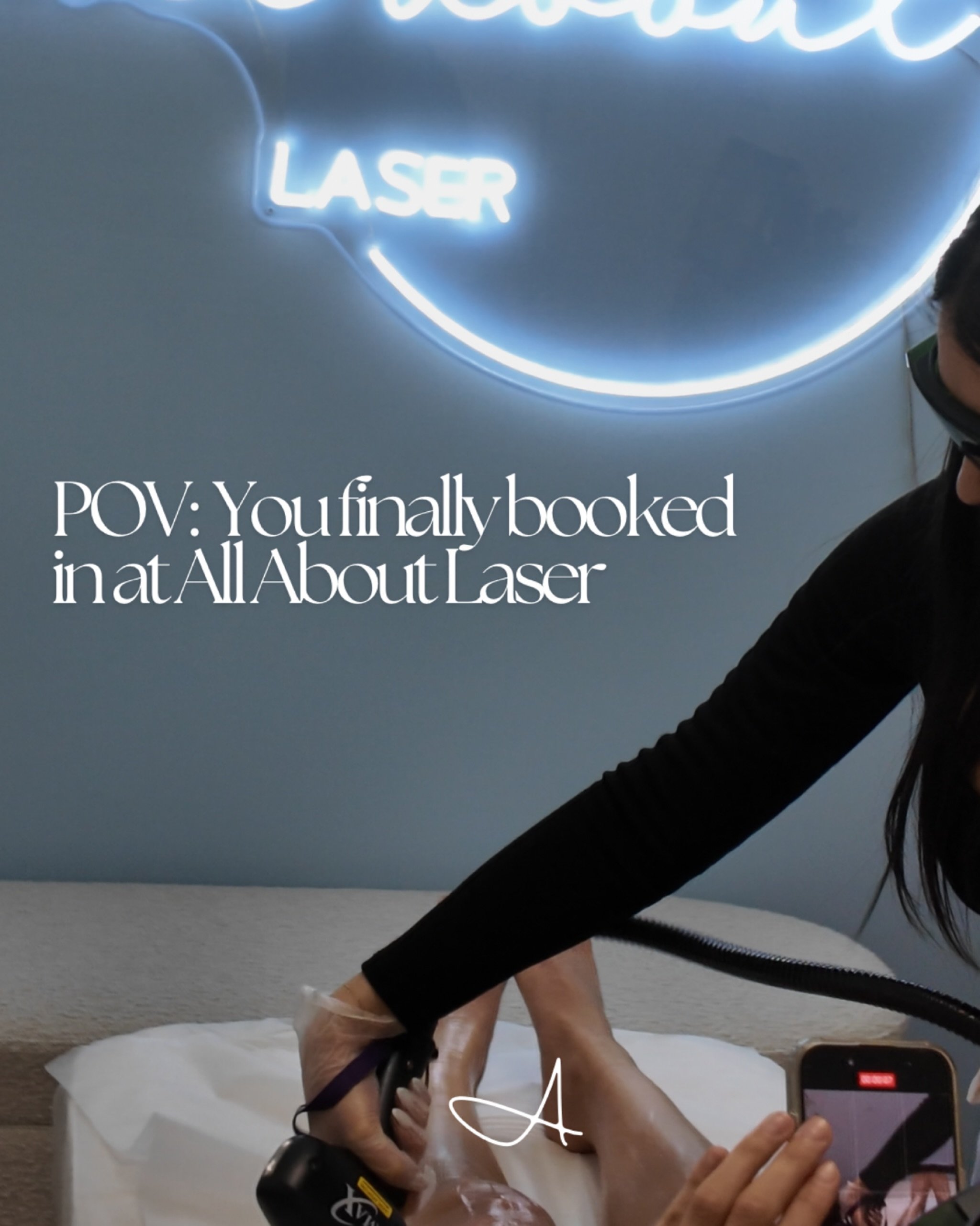 It&rsquo;s your turn on the bed 😉
We&rsquo;re ready for you, book via the link in bio🩵

&bull;⁠
&bull;⁠
&bull;⁠
Laser Hair Removal Melbourne⁠
Alma Soprano Ice Titanium 
#laserhairremoval #smoothskin #melbournebeauty #melbournebusiness #sopranoice #