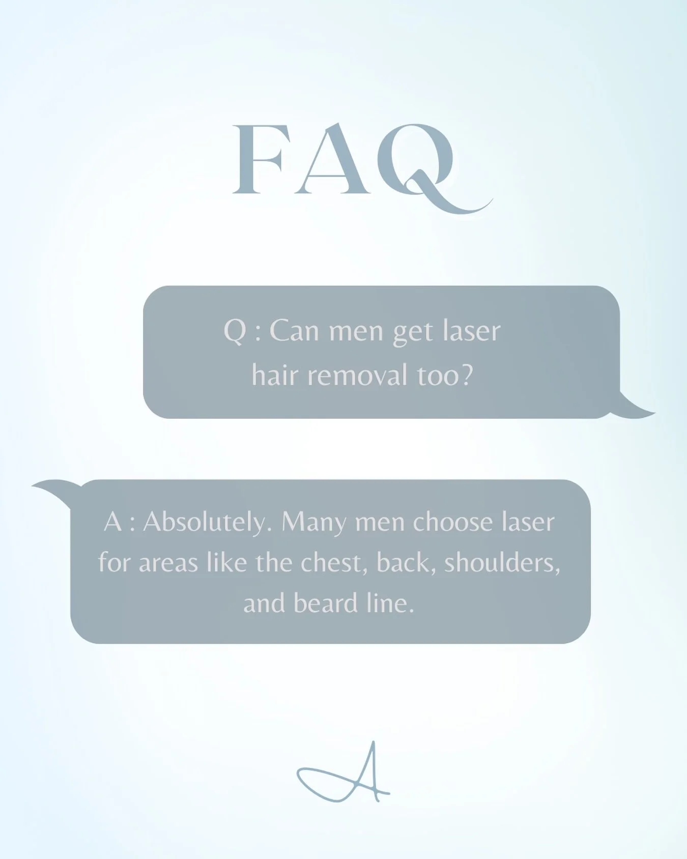 More and more men are choosing laser to manage hair on areas like the chest, back, shoulders, and beard line for a cleaner, low maintenance routine ⚡️

If shaving and constant upkeep are getting old, laser might be the upgrade you&rsquo;ve been looki