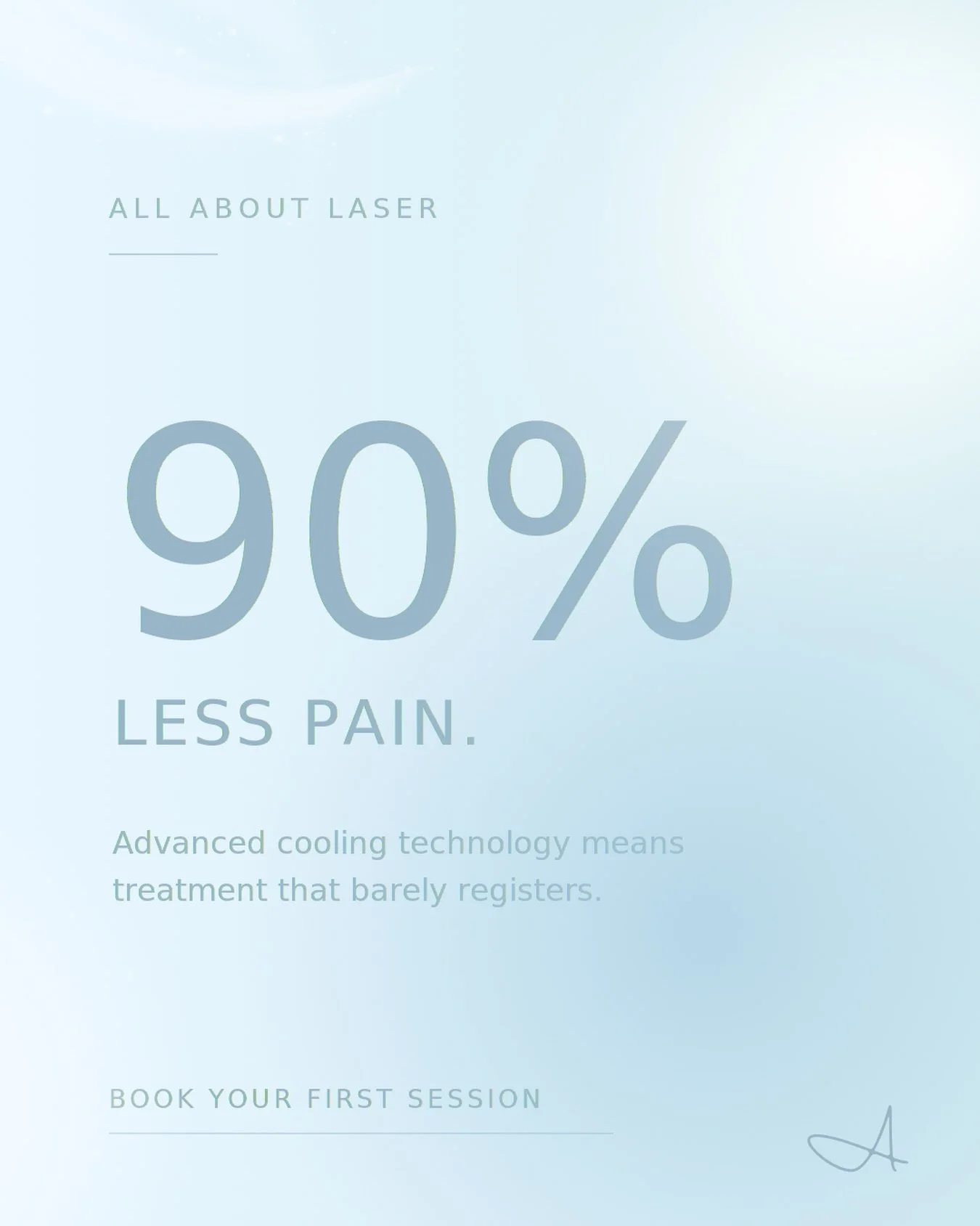 The difference is in what you don&rsquo;t feel. Up to 90% less pain, thanks to technology built around comfort. Smooth skin, no compromise. 
Book today, link in bio 🩵🤍

&bull;⁠
&bull;⁠
&bull;⁠
Laser Hair Removal Melbourne⁠
Alma Soprano Ice Titanium