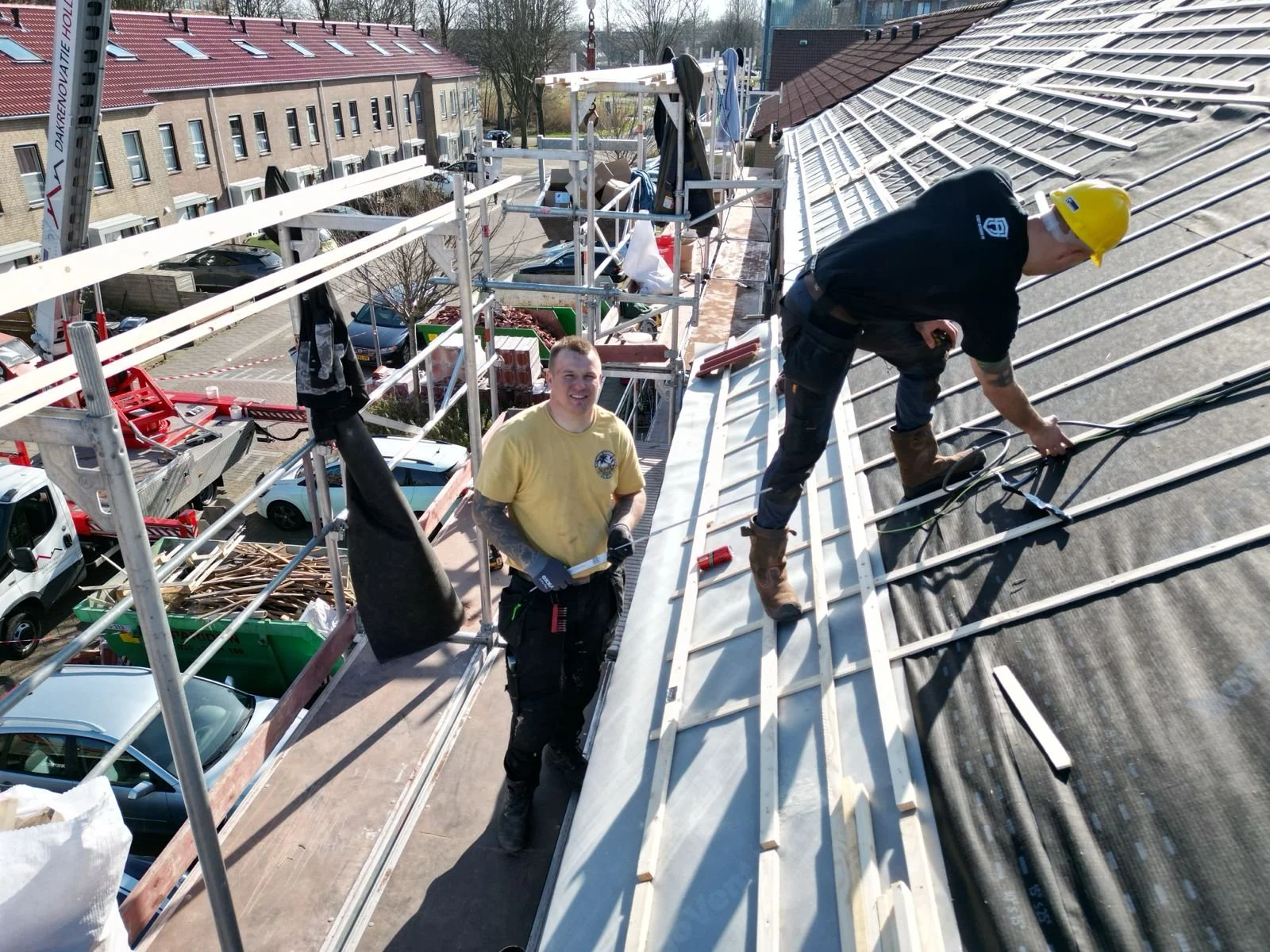 Groot woningbouwproject