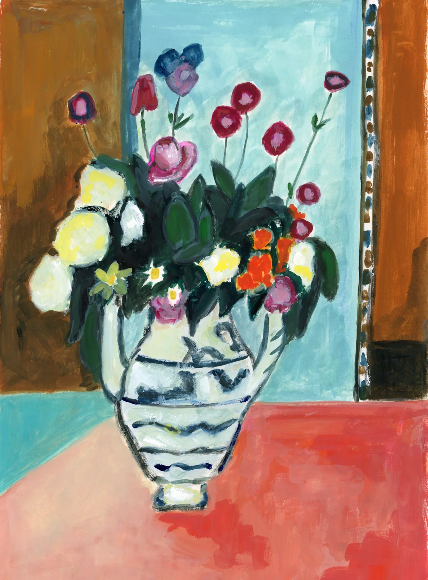 A painting of a painting