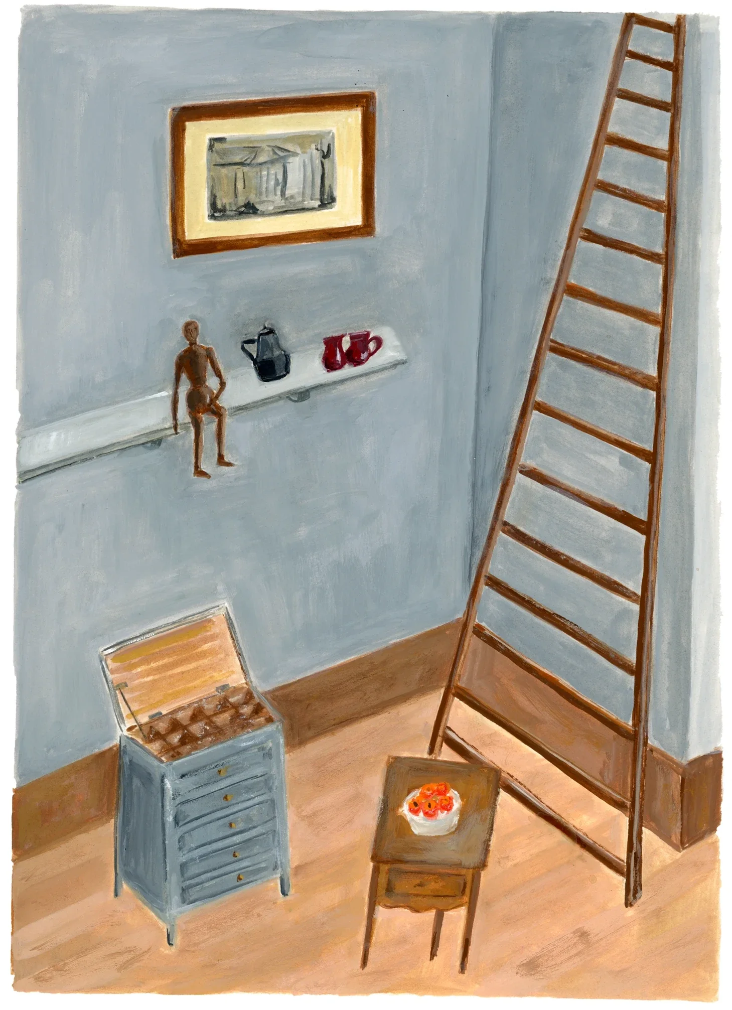 Cezanne's studio