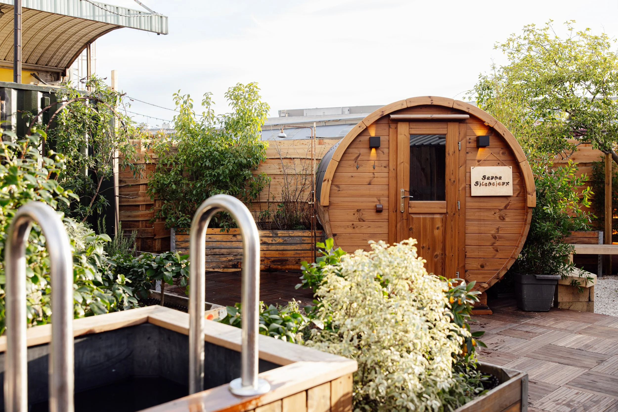 Happy sauna session at Community Hackney Sauna London