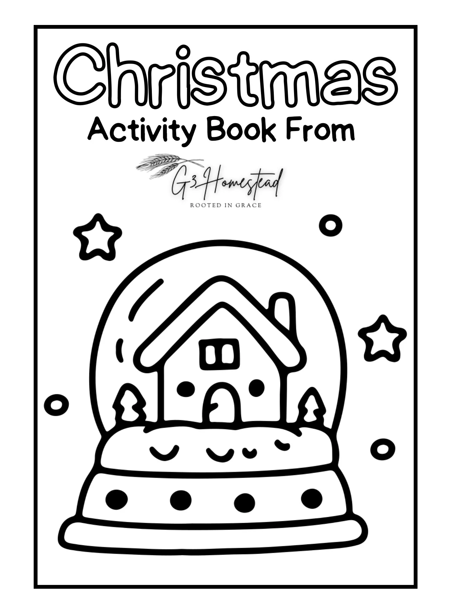 Christmas Activity Book 2025