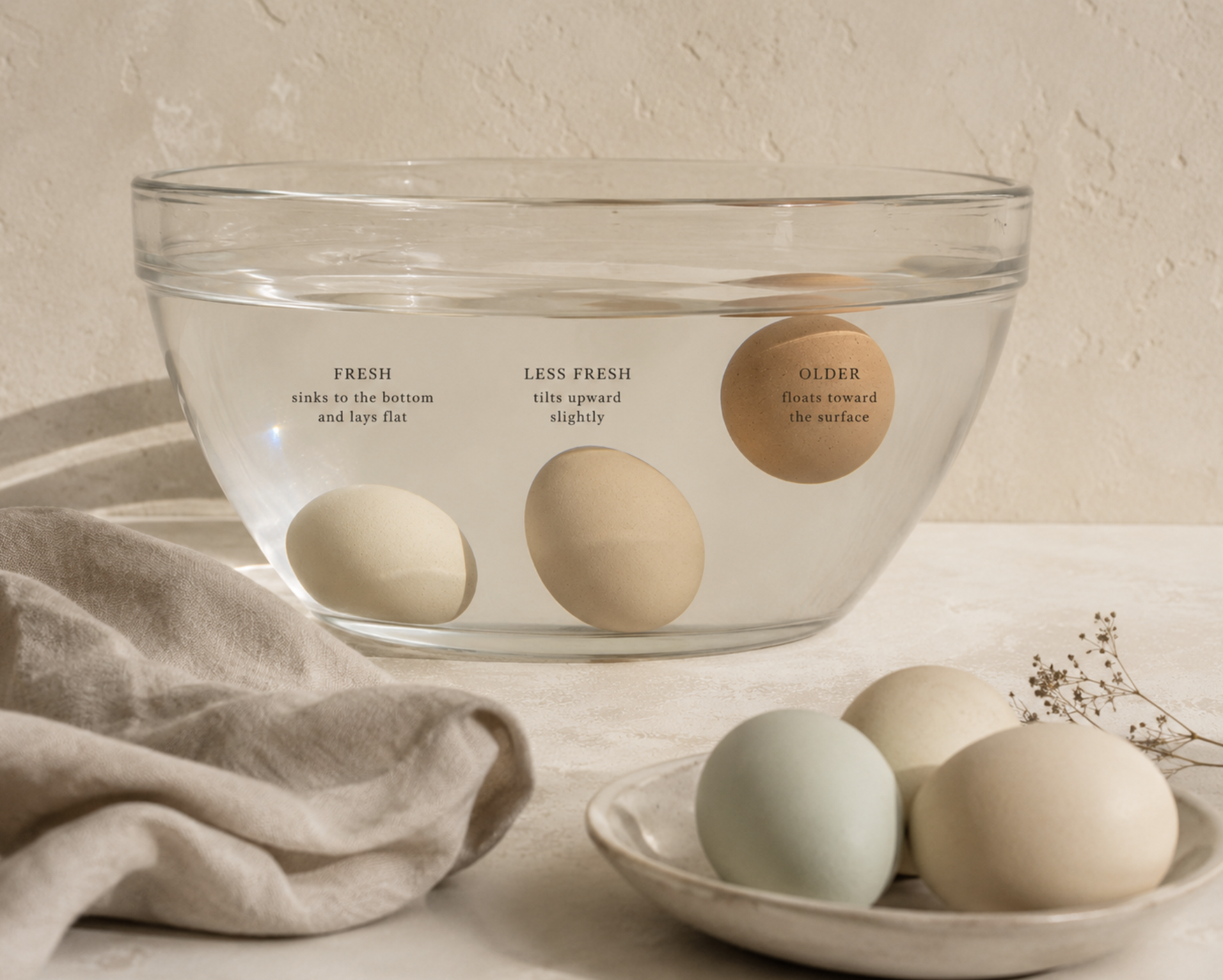 Why Fresh Eggs Behave Differently in Water