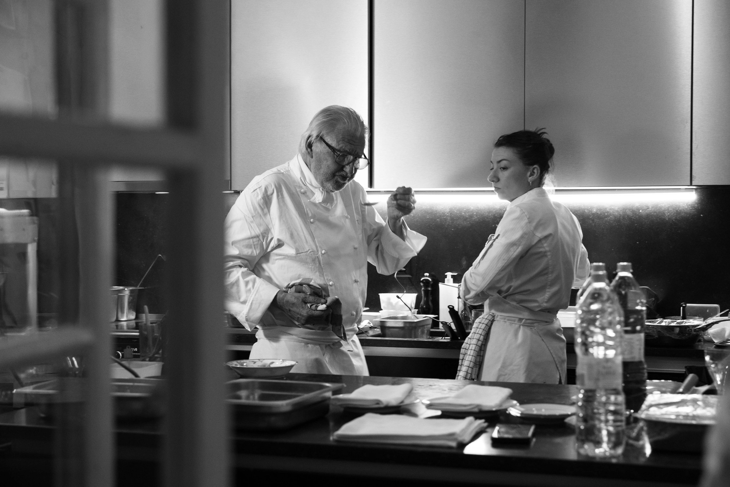 Pierre Gagnaire au Chateau de Marnand by Gregoire Gardette