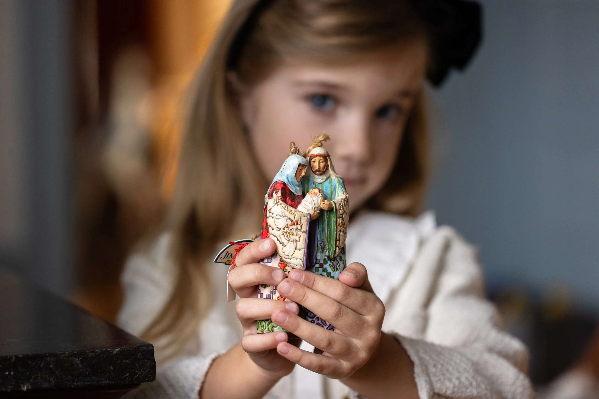 die Heilige Familie Weihnachten Christmas Noel au chateau