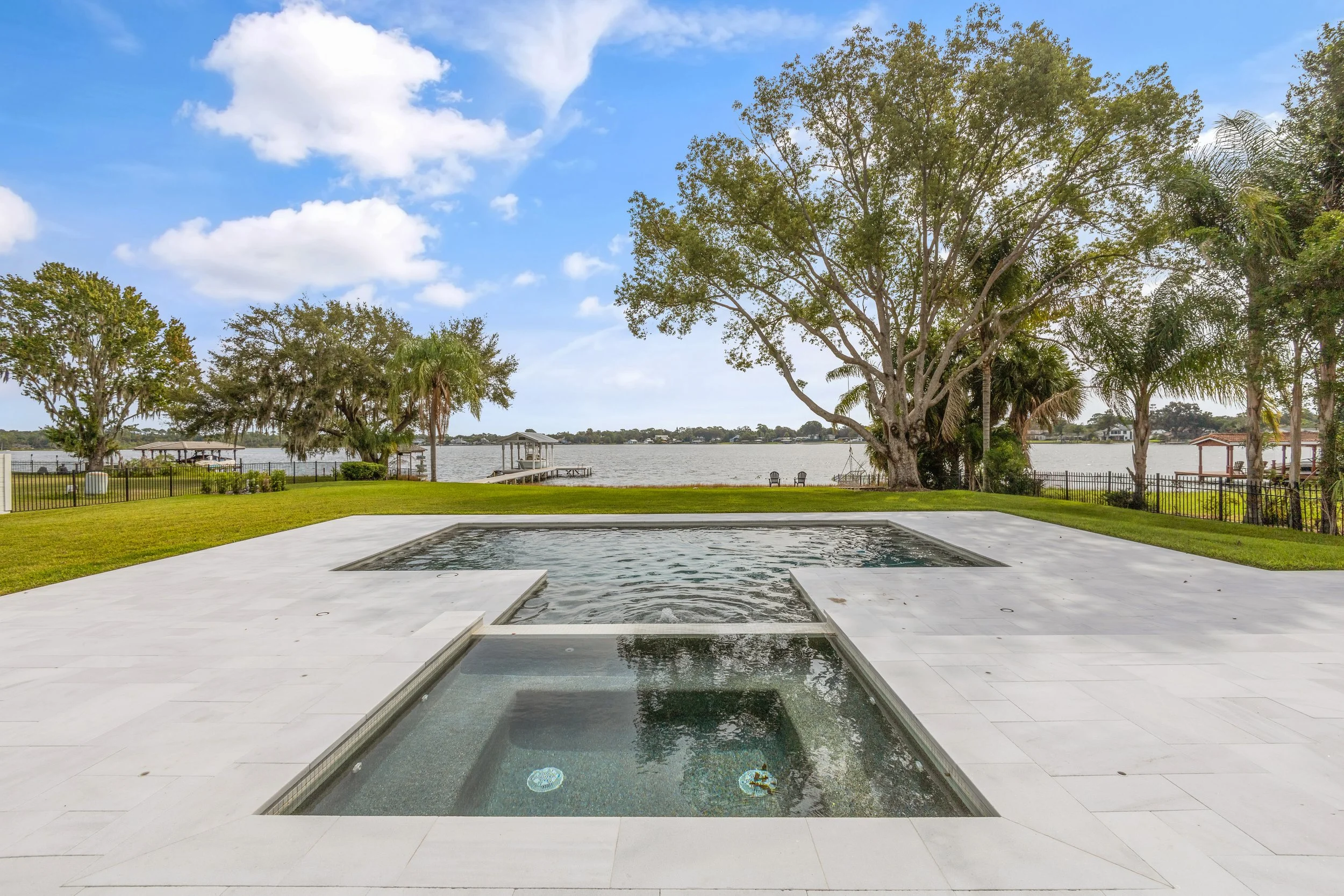 Modern pool