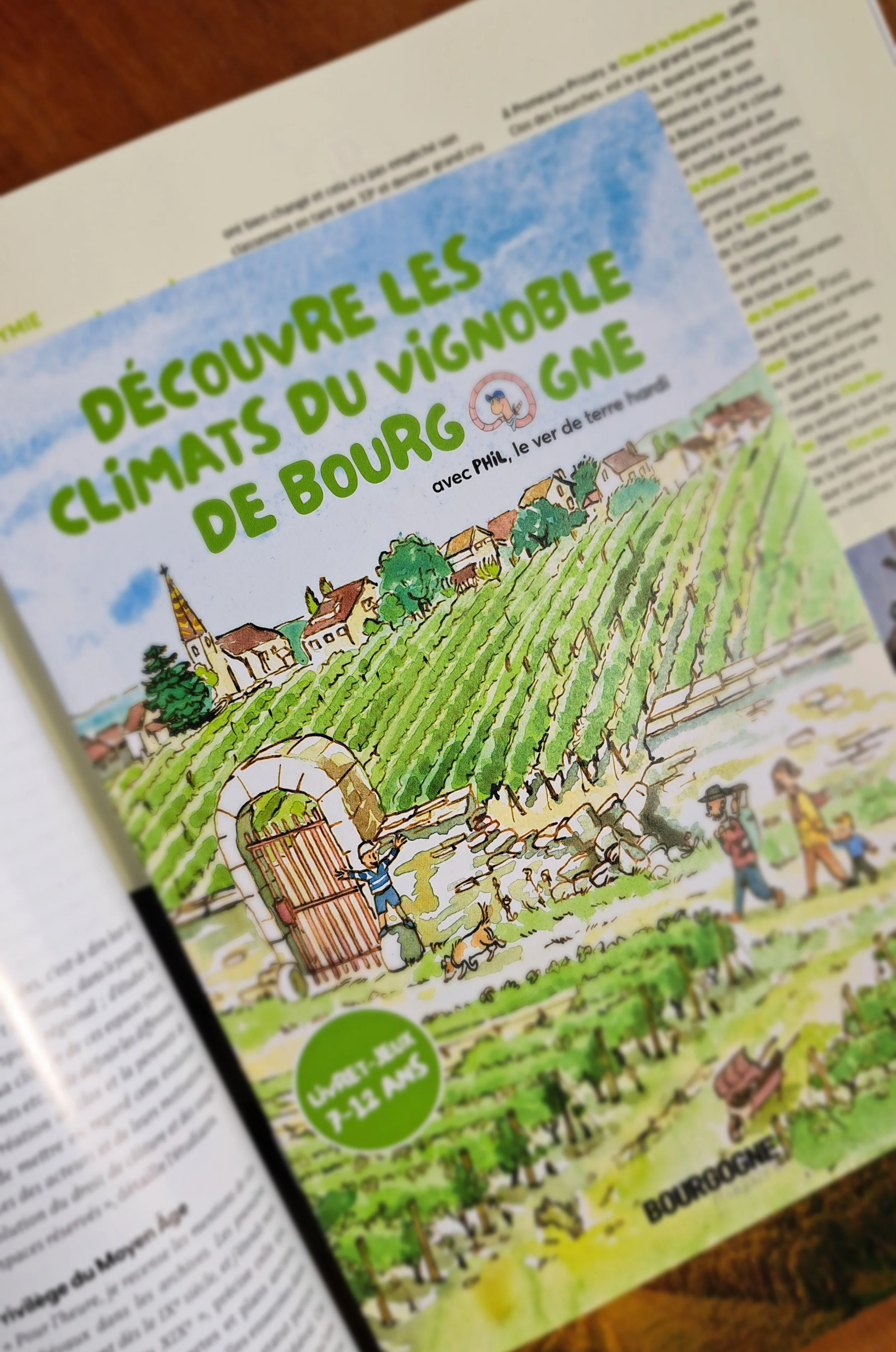 Le livret-jeu est inséré dans le magazine. 