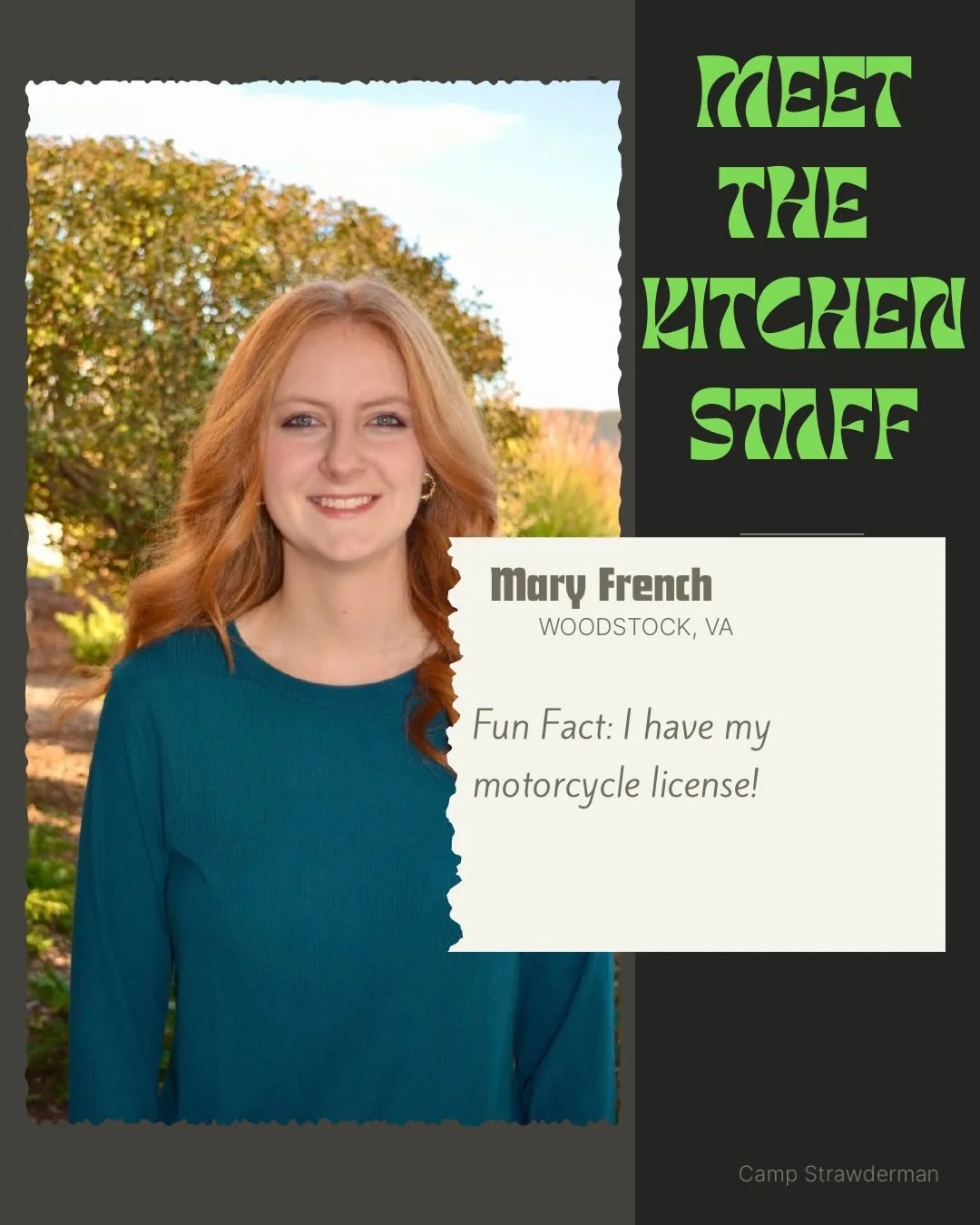 It&rsquo;s time to welcome our 2026 Kitchen Staff!! We can&rsquo;t wait to have Mary and Emily cooking us up the most delicious food!!