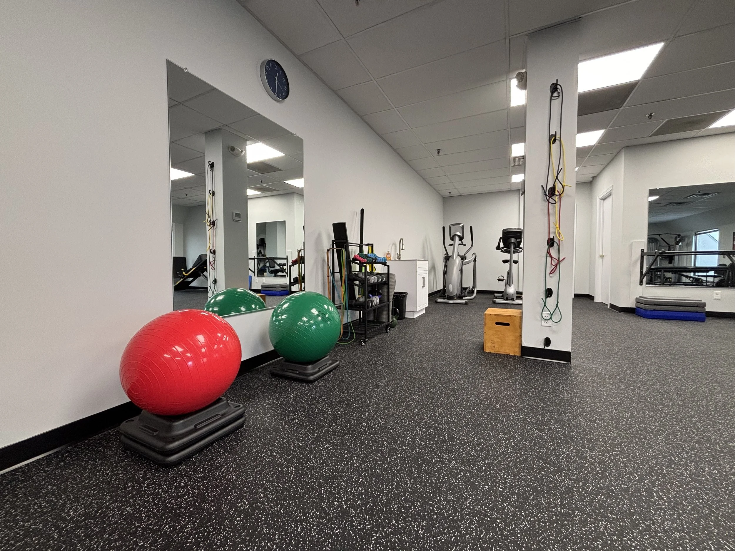Rehabilitation equipment at Southbury Physical Therapy